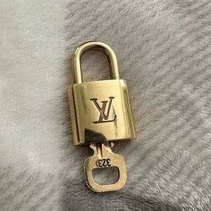 Louis Vuitton lock and key ONLY #323